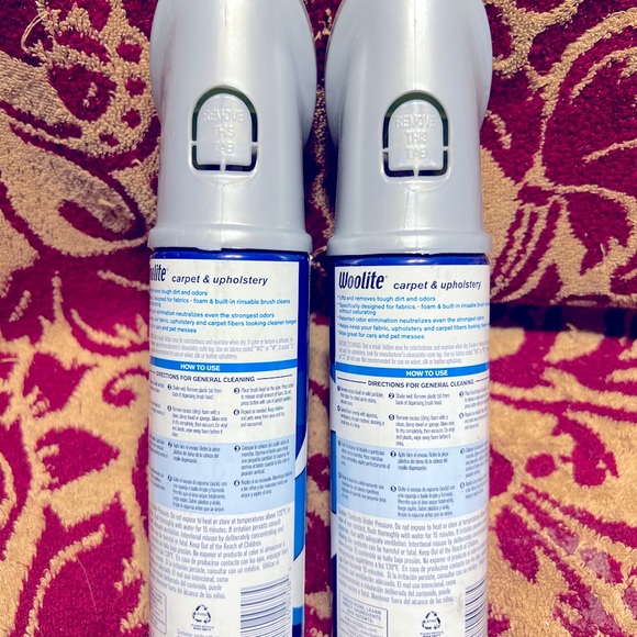 COPY - Woolite Carpet & Upholstery Cleaner X (2) 12 OZ *NEW* - Picture 2 of 2